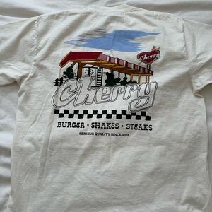 Cherry LA Cream Short Sleeve Tee